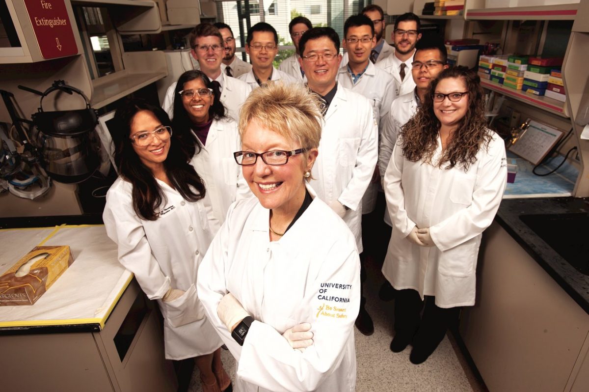 Fetal surgery for spina bifida using stem cells
