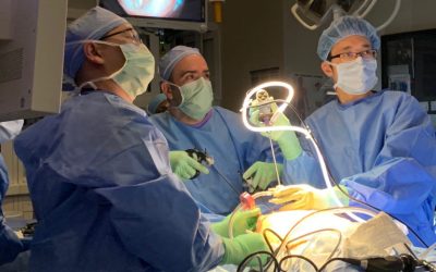 Dr. Chmait Performs Minimally-Invasive Fetoscopic Surgery for Spina Bifida