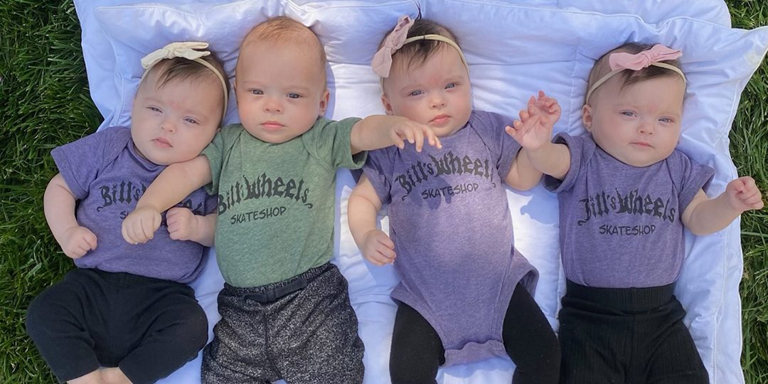 Delgado Quadruplets born at UC Davis Children's Hospital.
