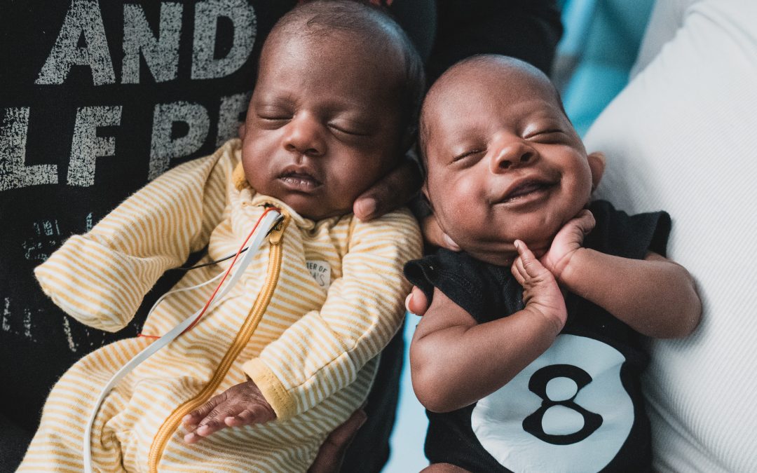 Twins Xavier and Bryson are thriving after a TTTS diagnosis and successful treatment at Connecticut Children's.